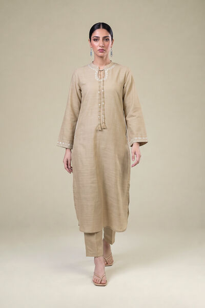 Embroidered | Light Khaddar | Solid Khaddar Pants | GBP 25.00