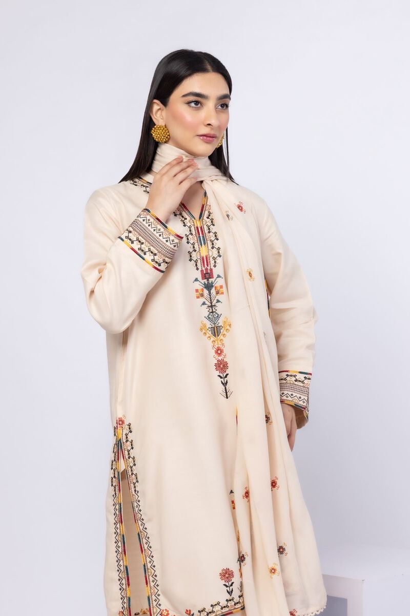 Embroidered | Light Thai Silk | Dupatta | GBP 25.00
