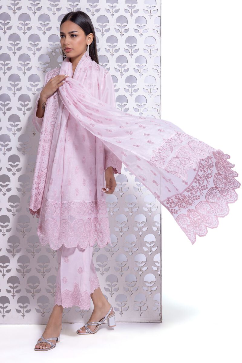 Embroidered | Viscose Oak Silk | Pants | null