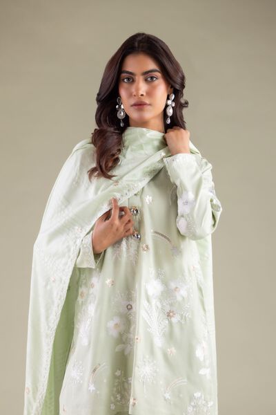 Embroidered | Raw Silk | Kurta | GBP 40.00