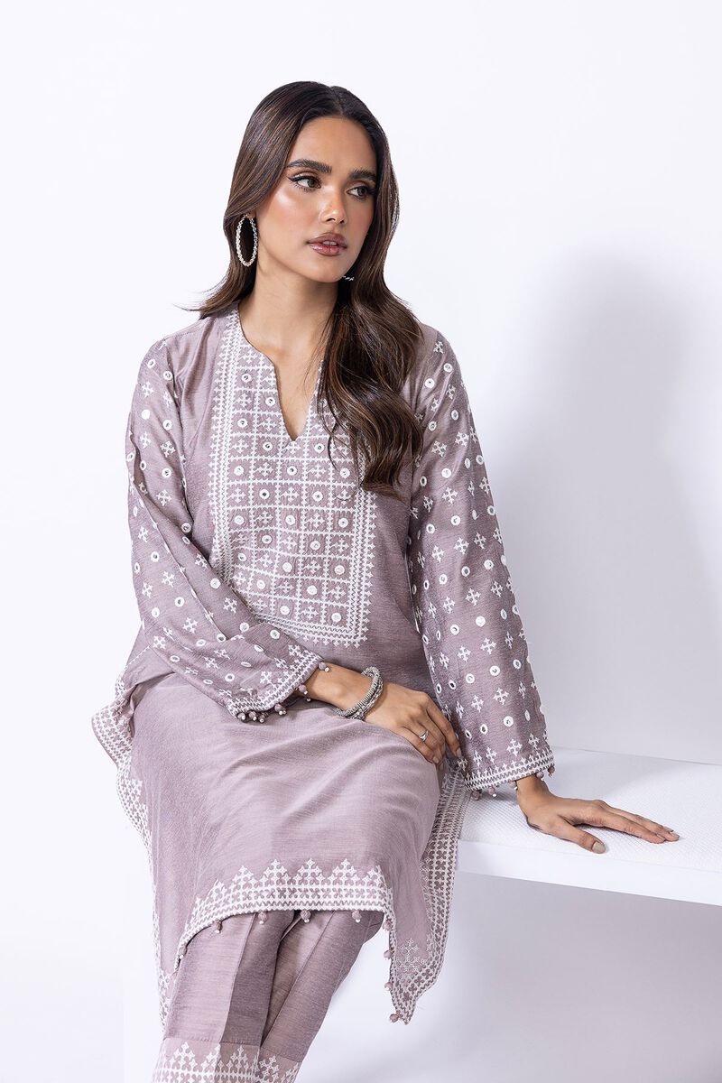 Embroidered | Raw Silk | Kurta | GBP 19.50
