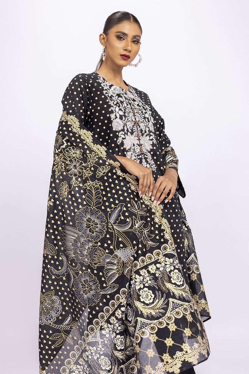 Lawn | Embroidered | Fabrics 2 Piece | Top Dupatta | null
