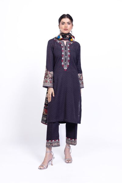 Embroidered | Textured Cotton | Kurta | GBP 15.00