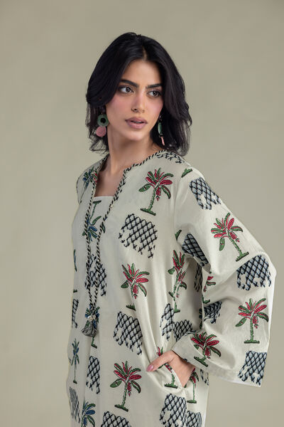 Printed | Cambric | Printed Cambric Kurta | GBP 30.00