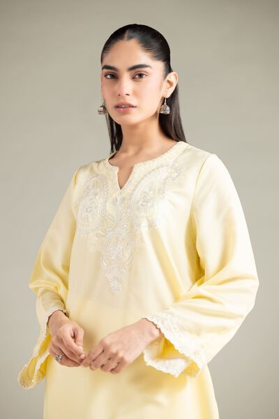 Embroidered | Blended Cambric | Kurta | GBP 25.00