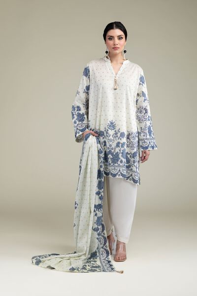 Printed | Jacquard | Fabrics 3 Piece | GBP 45.00