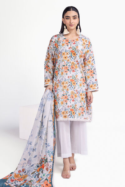 Printed | Lawn | Fabrics 2 Piece | Top and Dupatta | GBP 12.50