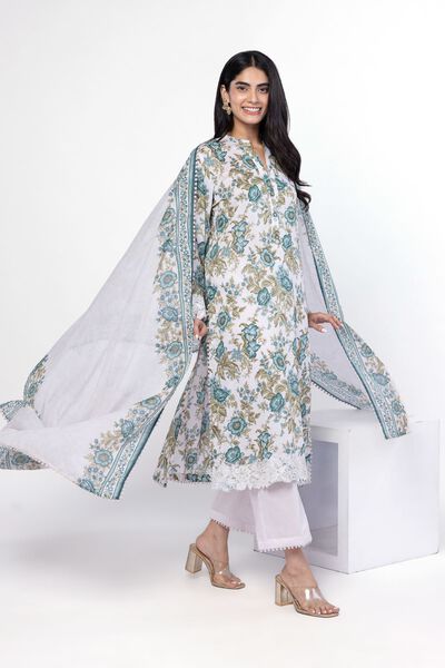 Embroidered | Lawn | Fabrics 3 Piece | GBP 12.00