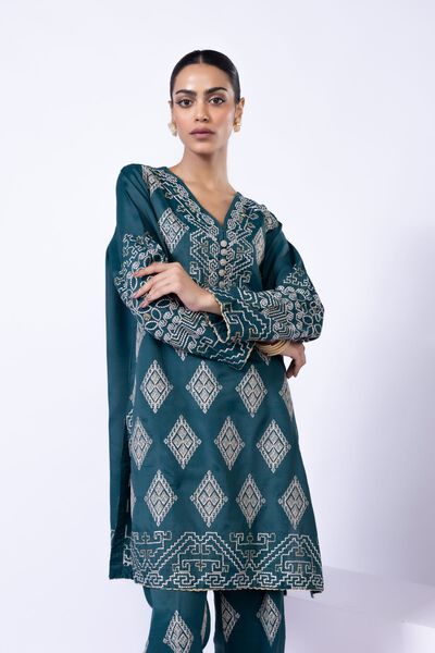 Embroidered | Thai Silk | Kurta | GBP 15.00
