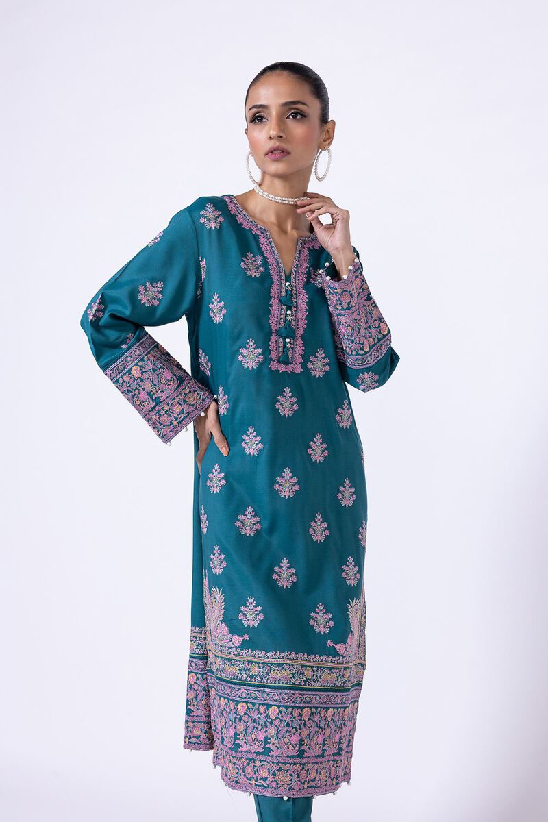Embroidered | Raw Silk | Kurta | null