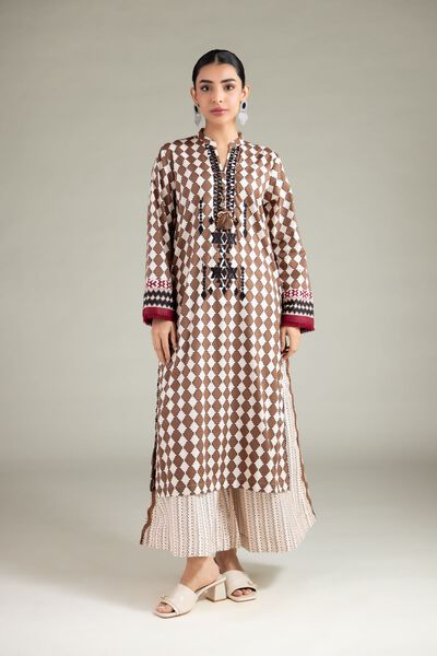 Embroidered | Cotton Viscose | Pants | GBP 20.00