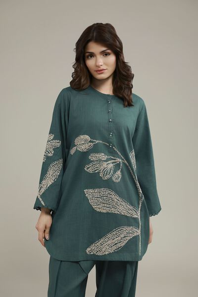 Embroidered | Heavy Textured Cotton | Kurta | GBP 25.00