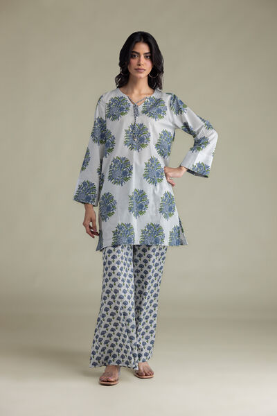 Printed | Cambric | Floral Cambric Pants | GBP 25.00