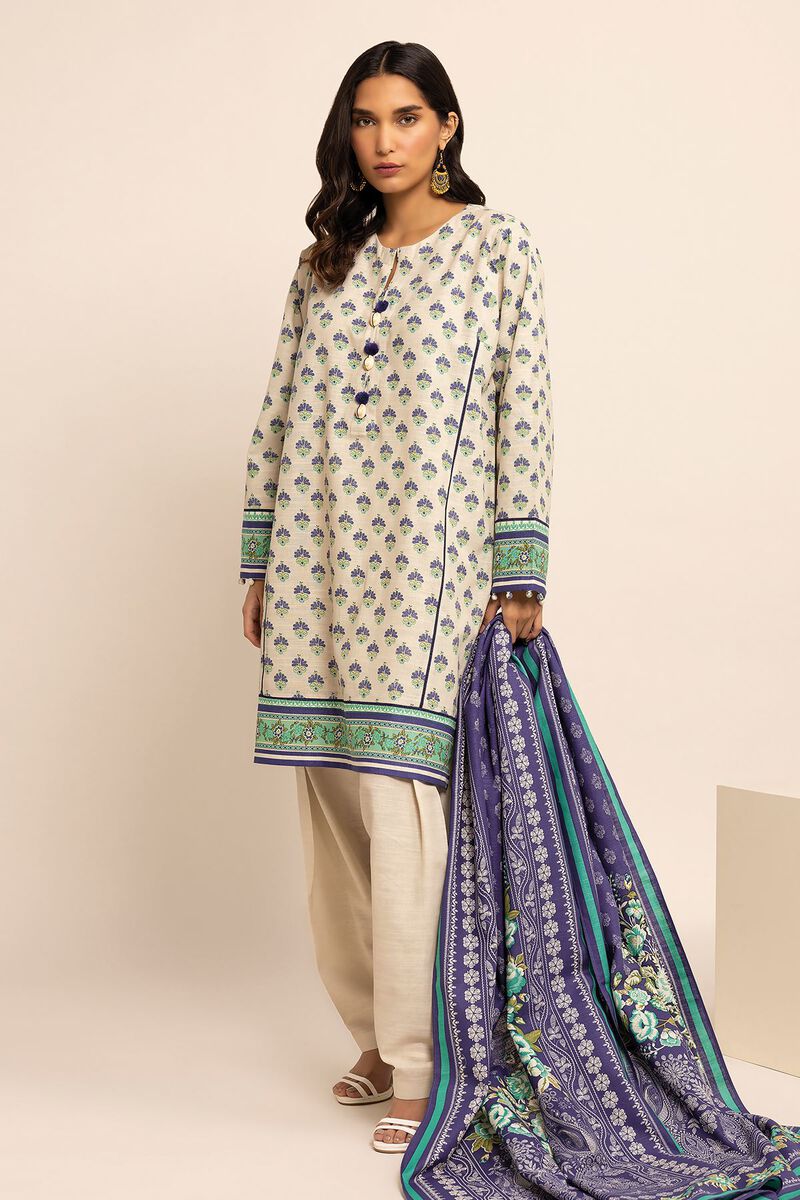 Printed | Khaddar | Fabrics 3 Piece | null