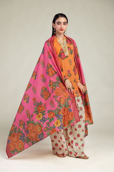 Embroidered | Mesuri | Floral Mesuri Dupatta | GBP 20.00