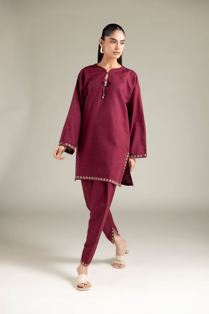Embroidered | Textured Cotton | Shalwar | GBP 12.00