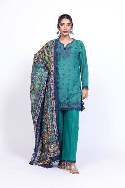 Embroidered | Textured Cotton | Kurta | GBP 17.50