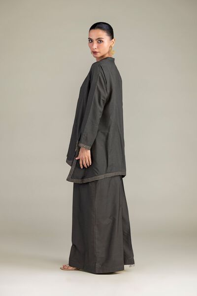 Dyed | Raw Silk | Solid Silk Pants | GBP 25.00