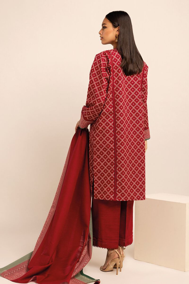 Printed | Khaddar | Fabrics 3 Piece | null