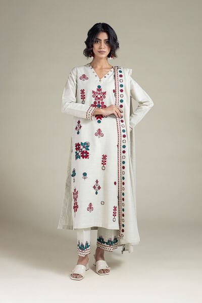 Embroidered | Khaddar | Pants | GBP 12.00