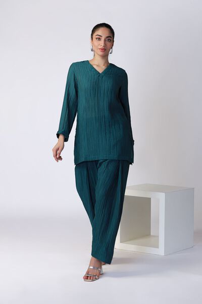Dyed | Ripple Crinkle | Kurta | GBP 20.00