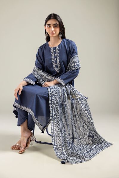 Embroidered | Mesuri | Messuri Round-Neck Kurta | GBP 30.00