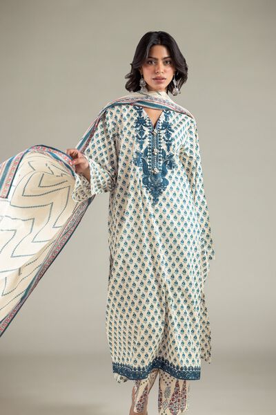 Embroidered | Lawn | 3-Piece Tailored Lawn | GBP 50.00