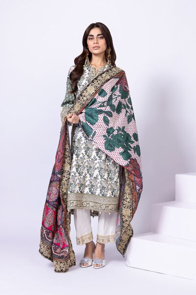 Embroidered | Russian Raw Silk | Pants | GBP 7.50