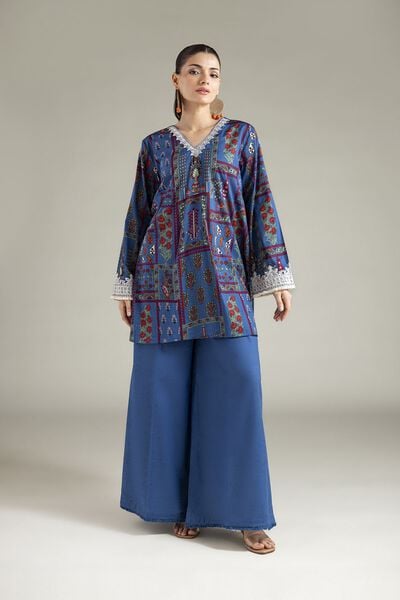 Embroidered | Lawn | Fabrics 2 Piece | Top and Bottom | GBP 25.00