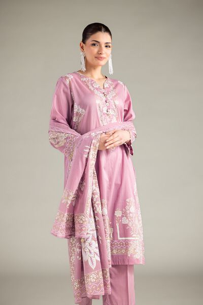 Printed | Lawn | Lawn Tailored 3-Piece | GBP 50.00