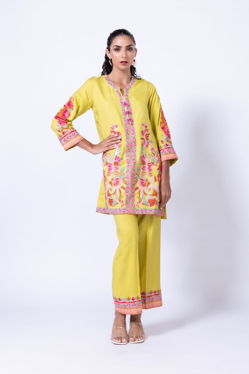 Embroidered | Raw Silk | Kurta | GBP 24.00