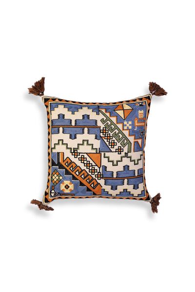 Cotton | Embroidered | Cushion Cover | GBP 3.60
