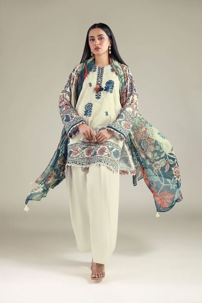 Embroidered | Textured Lawn | Lawn Tailored 3-Piece | GBP 50.00