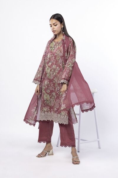 Embroidered | Lawn | Fabrics 3 Piece | GBP 12.00