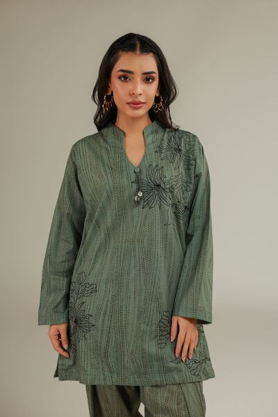 Embroidered | Cotton Dobby | Kurta | GBP 25.00