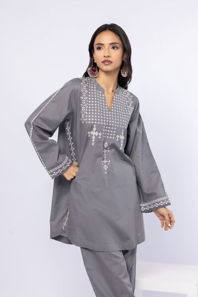 Embroidered | Cotton Dobby | Kurta | GBP 25.00