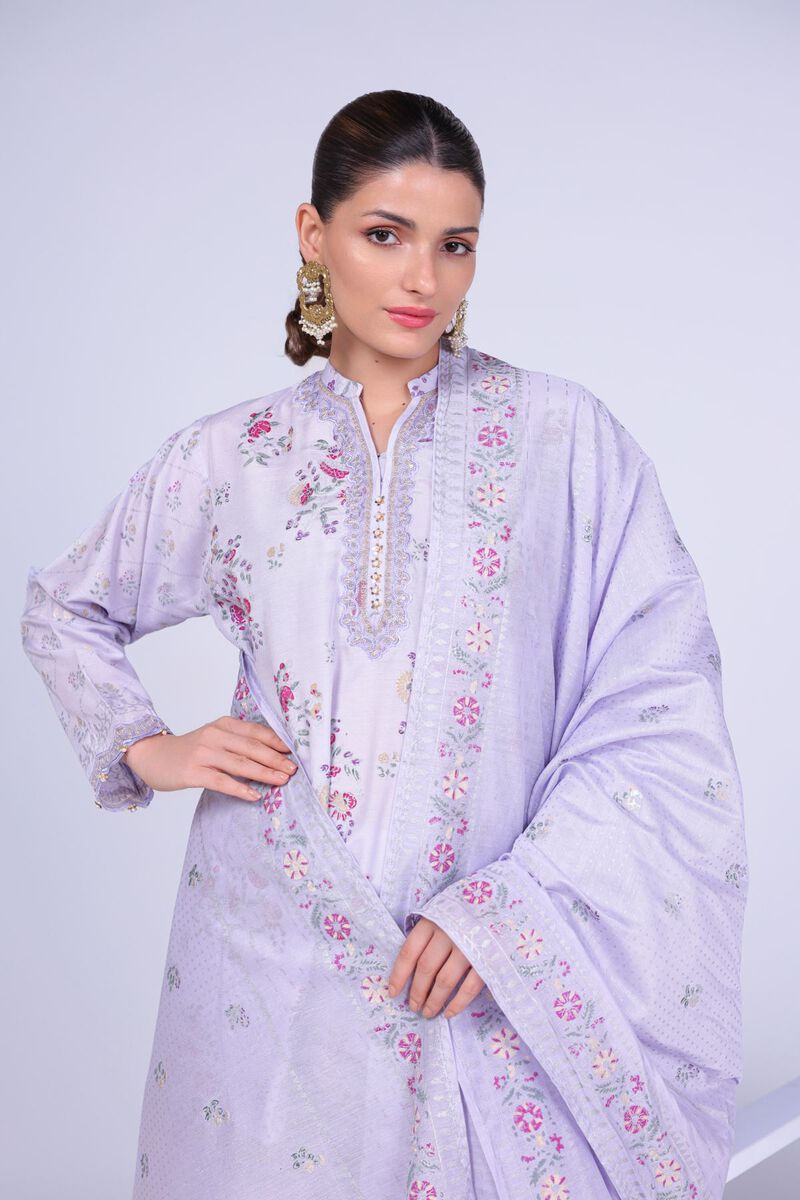 Embroidered | Cotton Net | Dupatta | GBP 30.00