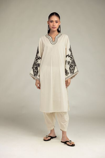 Embroidered | Cotton Dobby | Cotton Dobby Shalwar | GBP 20.00
