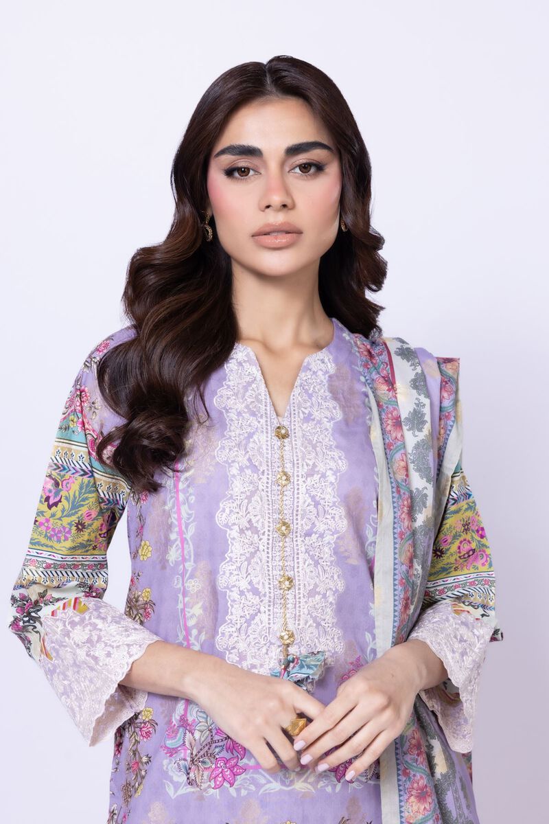 Printed | Cotton Polyester Broshia Jacquard | Dupatta | null