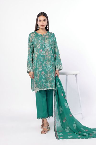 Embroidered | Lawn | Fabrics 3 Piece | GBP 12.00