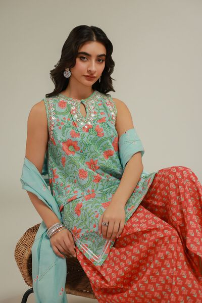 Embroidered | Cotton Viscose | Kurta | GBP 35.00