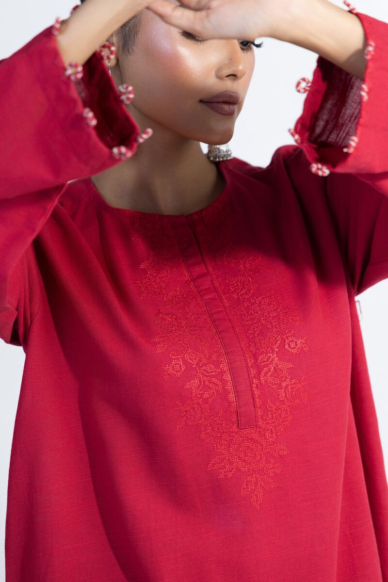 Embroidered | Khaddar | Kurta | null