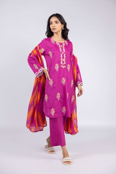 Embroidered | Cambric | Kurta | GBP 25.00