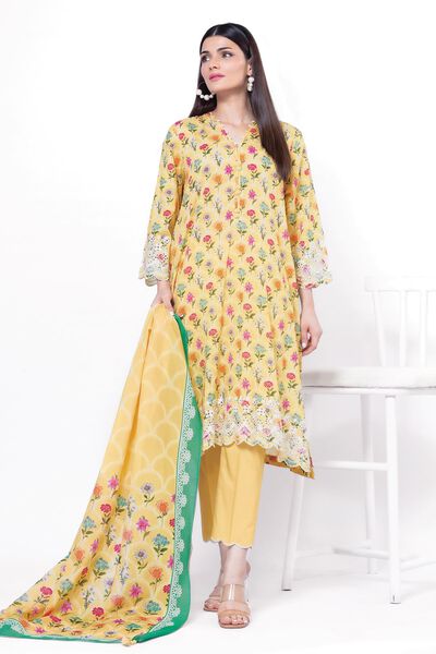 Embroidered | Lawn | Fabrics 3 Piece | GBP 17.50