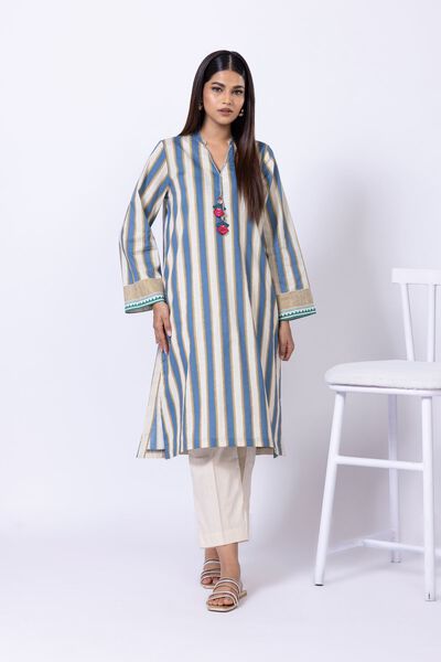 Printed | Crosshatch Poplin | Kurta | GBP 17.00