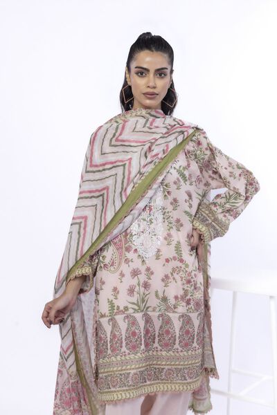 Embroidered | Lawn | Fabrics 3 Piece | GBP 15.00