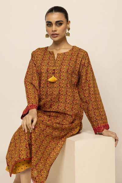 Light Khaddar | Embroidered | Fabrics 2 Piece | Top Bottoms | £ 7.20