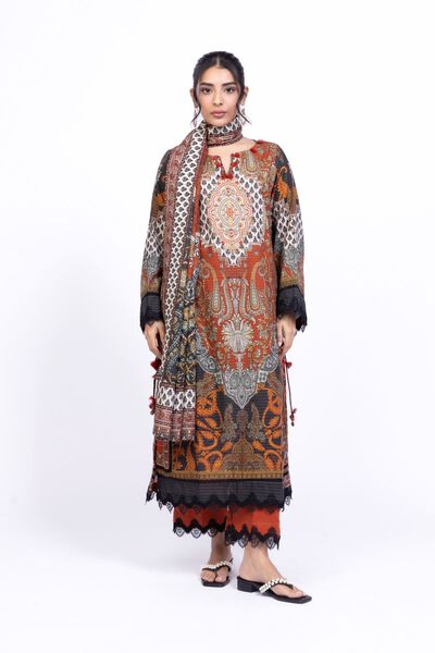 Printed | Mesuri Khaddar | Kurta | GBP 20.00