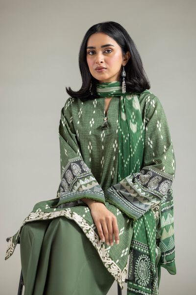 Embroidered | Lawn | 3-Piece Lawn Tailored Set | GBP 50.00