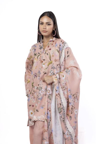 Embroidered | Blended Khaddar | Tailored 3 Piece | GBP 27.50